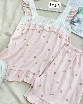 ست تاپ و شلوارک عروسکی کد 5534