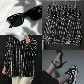 شومیز خط‌دار