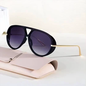 عینک آفتاب جدید ولوکس زنانه ومردانه BOTTEGA VANETA مدلSG-f9813 (مشکی)