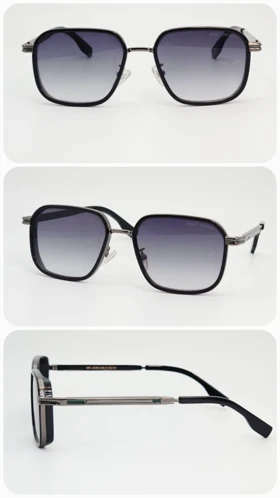 عینک آفتابی مردانه و زنانه مارک جیکوبز Marc Jacobs 2732 ضد اشعه UV400 ایتالیایی (فریم مشکی سبز عدسی‌ها سبز سایه روشن)
