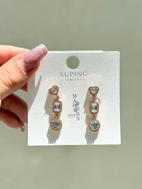 گوشواره مجلسی جواهری ژوپینگ آلالا