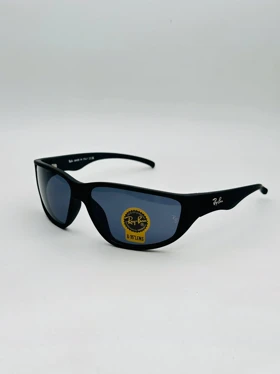 عینک افتابی برند ریبن طرح فراری با عدسی سنگRay-Ban اقساط (مشکی ابی)