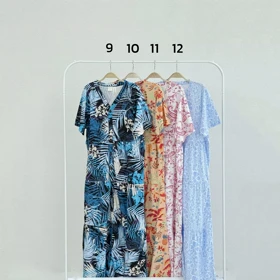 پیراهن زنانه بلند میکس