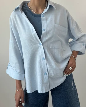 شومیز  آستین برش یارا   کد 500431