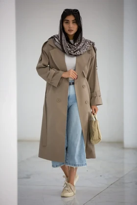 بارانی پارکا بلند ژیله پیلی