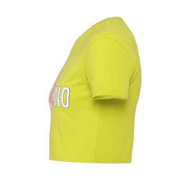 کراپ تیشرت آستین کوتاه زنانه مدل خرس 1210