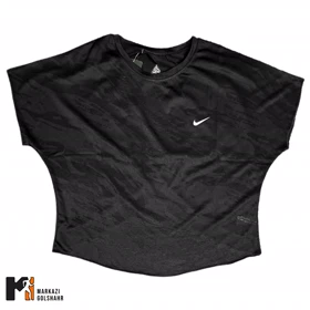 تیشرت زنانه نایک آستین کیمونو کد 4050 (مشکی)