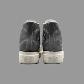 کانورس کانستراکت طوسی ساق‌دار Converse Construct Gray Hightop