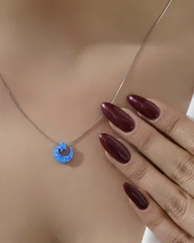 گردن‌بند نقره