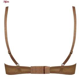 ست شورت و سوتین زنانه مدل فنردار قهوه ای برتا کد 5100-2420-BR