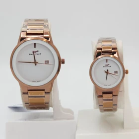 ساعت مچی ست مردانه و زنانه سوئیس تراک SWiSS TRACK ST6172 (رزگلد)