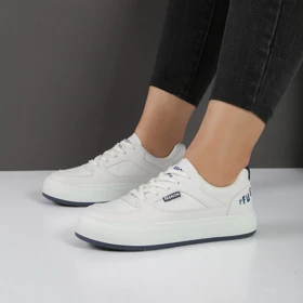 کفش و کتانی زنانه و دخترانه مدل فشیون FASHION رنگ سفید کد M811