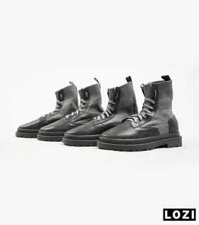 بوت ساق‌دار مردانه خاکستری Timberland