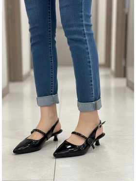 صندل پشتبازMIU MIUپاشنه3سانت