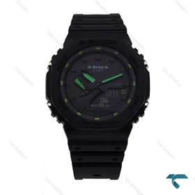 ساعت جیشاک GA2100 مردانه مشکی عقربه سبز G-Shock-5812-G