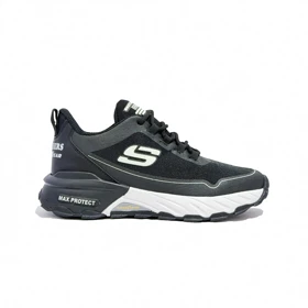 کتانی ورزشی باشگاه مردانه مدل اسکیچرز گودیر Skechers رنگ مشکی سفید کد 51503