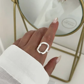 انگشتر زنانه مینیمال کد 706