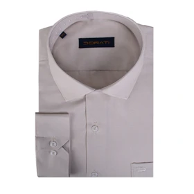 پیراهن مردانه رسمی فلورا استخوانی