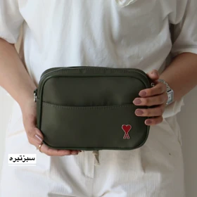 کیف زنانه دوشی مدل بلومی (سبزتیره)