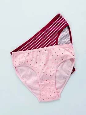 شورت اسلیپ زنانه کبریتی طرحدار سایز L میسپل Misspel