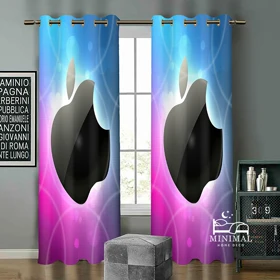 پرده کودک طرح لوگو اپل مدل W5117