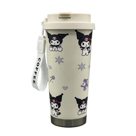 تراول ماگ دو حالته کرومی مدل Cherry ظرفیت 0.5 لیتر