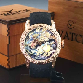 ساعت مچی مردانه اینویکتا یاکوزا Invicta yakuza با بند رابر و موتور کوارتز کد 2