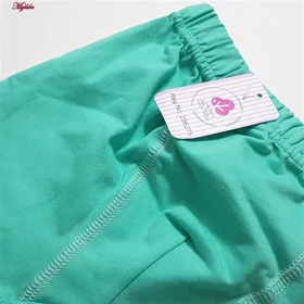 شورت پنبه‌ای پسرانه کوزا مدل پادار سبزآبی کد 4595