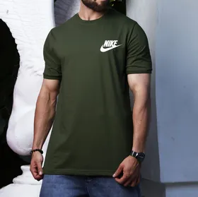 تیشرت مردانه رنگ آبی سبزتیره NIKE آسیتن کش