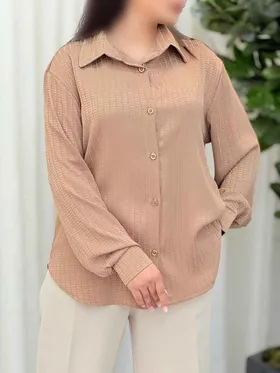 شومیز آستین پیله رها