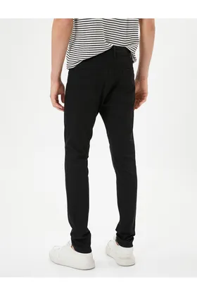 شلوار جین Skinny Fit Michael Jean 4SAM40049ND