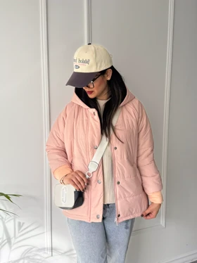 کاپشن کلاهدار سبا