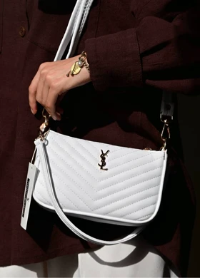 کیف دوشی زنانه بنو مدل نیلا کد4891 (سفید)