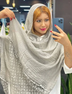 شال وارداتی حریر ملورین کد : L212