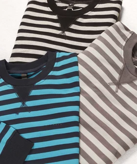 تیشرت آستین بلند رینگر و یقه گرد 1746