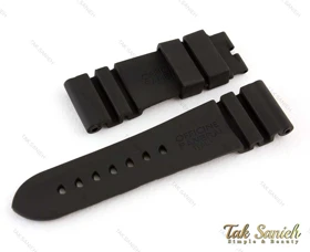 بند رابر ساعت Paneraiمشکی Panerai-Strap-3606-G