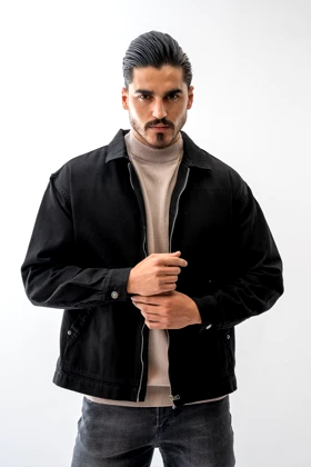 جکت جیب‌دار کتان مردانه