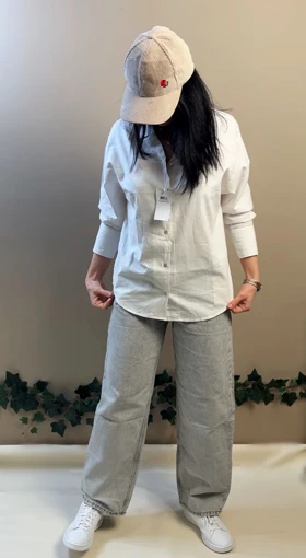 شومیز سفید برند نکست