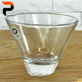 پیاله سرو بیضی مخروطی 6 عددی لیمون