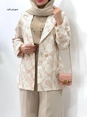 مانتو ژاکارد مجلسی آیسو شایلین