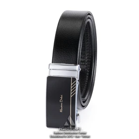 کمربند مردانه چرمی Massimo Dutti Leather Ratchet Belt BL87
