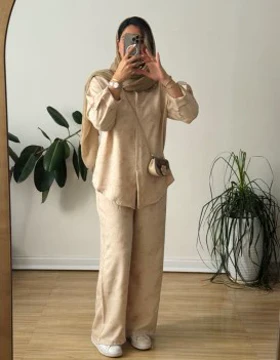 ست مانتو شلوار طناز 2