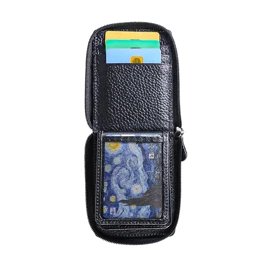 جاکارتی چرم فلوتر زیپ‌دار