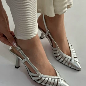 صندل پاشنه هزار بند 4454