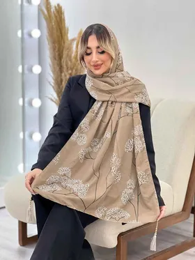 شال طرح شکوفه