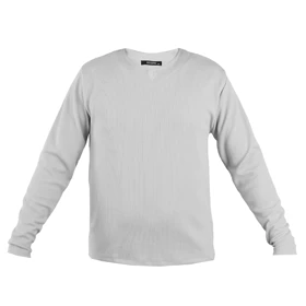 بلوز مردانه طوسی روشن یقه کوبایی مدل Etron ویژه