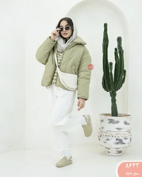 کاپشن کوتاه آرام 8643