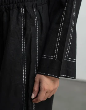 لینن دوخت تزیین دار