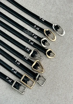 کمربند سگک دار باریک