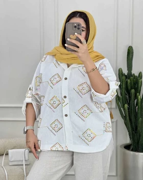 شومیز شارلوت (30) کد 3773